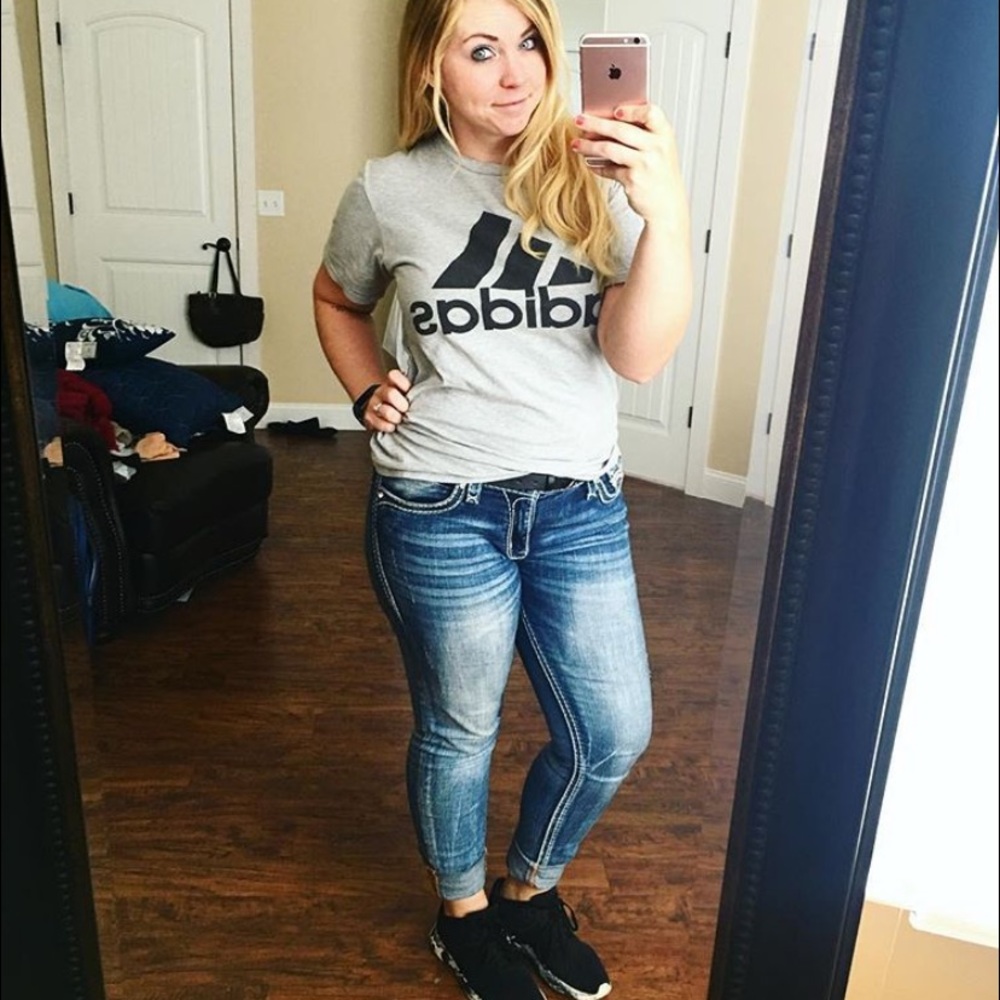 Damaged Rock Revival Jeans